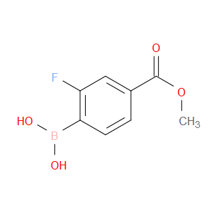 2-FLUORO-4-(METHOXYCARBONYL)PHENYLBORONIC ACID - Click Image to Close