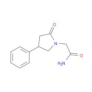 4-PHENYL-2-PYRROLIDONE-1-ACETAMIDE