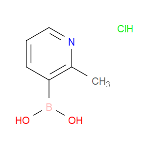 (2-METHYLPYRIDIN-3-YL)BORONIC ACID HYDROCHLORIDE - Click Image to Close