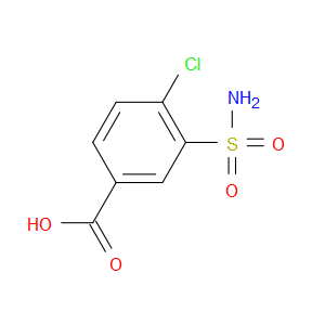 4-CHLORO-3-SULFAMOYLBENZOIC ACID