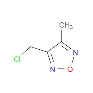 3-(CHLOROMETHYL)-4-METHYL-1,2,5-OXADIAZOLE - Click Image to Close