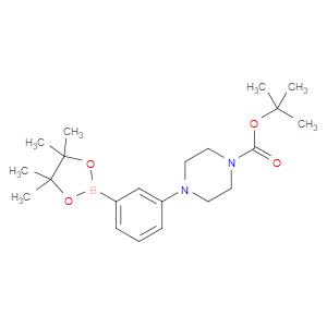 3-[4-(TERT-BUTOXYCARBONYL)PIPERAZIN-1-YL]PHENYLBORONIC ACID PINACOL ESTER - Click Image to Close