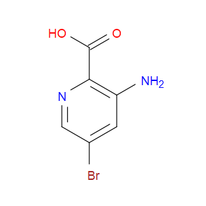 3-AMINO-5-BROMOPYRIDINE-2-CARBOXYLIC ACID - Click Image to Close