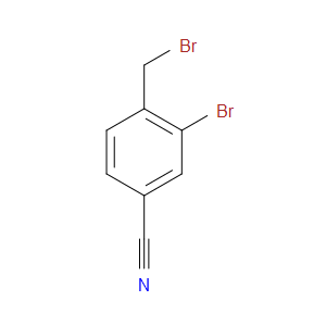 3-BROMO-4-(BROMOMETHYL)BENZONITRILE