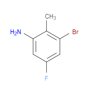 3-BROMO-5-FLUORO-2-METHYLANILINE