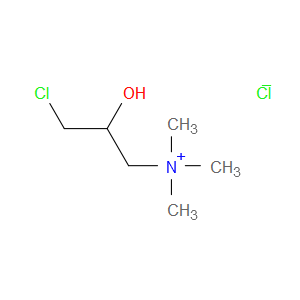 3-CHLORO-2-HYDROXY-N,N,N-TRIMETHYLPROPAN-1-AMINIUM CHLORIDE