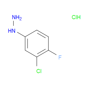 3-CHLORO-4-FLUOROPHENYLHYDRAZINE HYDROCHLORIDE