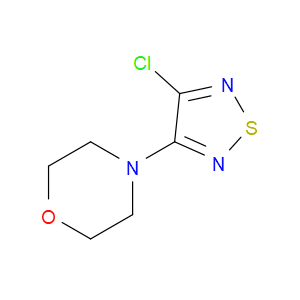 3-CHLORO-4-MORPHOLINO-1,2,5-THIADIAZOLE - Click Image to Close