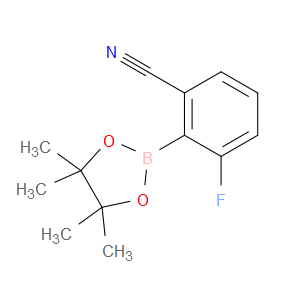 3-FLUORO-2-(4,4,5,5-TETRAMETHYL-1,3,2-DIOXABOROLAN-2-YL)BENZONITRILE - Click Image to Close