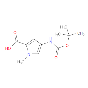 4-TERT-BUTOXYCARBONYLAMINO-1-METHYL-1H-PYRROLE-2-CARBOXYLIC ACID - Click Image to Close