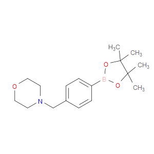 4-[4-(4,4,5,5-TETRAMETHYL-1,3,2-DIOXABOROLAN-2-YL)BENZYL]MORPHOLINE - Click Image to Close