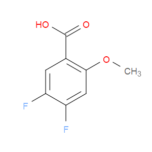 4,5-DIFLUORO-2-METHOXYBENZOIC ACID