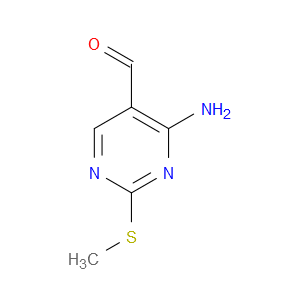 4-AMINO-2-(METHYLTHIO)PYRIMIDINE-5-CARBALDEHYDE - Click Image to Close