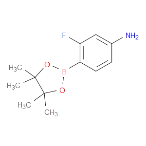 4-AMINO-2-FLUOROPHENYLBORONIC ACID PINACOL ESTER