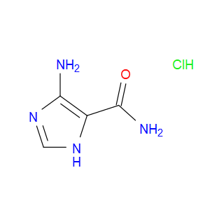 4-AMINO-5-IMIDAZOLECARBOXAMIDE HYDROCHLORIDE - Click Image to Close