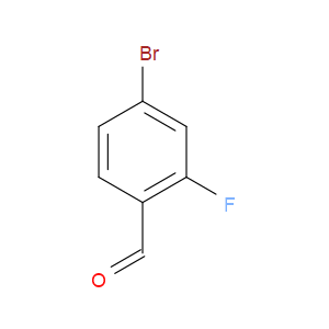 4-BROMO-2-FLUOROBENZALDEHYDE - Click Image to Close