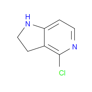 4-CHLORO-2,3-DIHYDRO-1H-PYRROLO[3,2-C]PYRIDINE - Click Image to Close