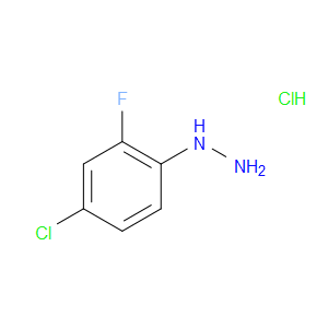 4-CHLORO-2-FLUOROPHENYLHYDRAZINE HYDROCHLORIDE - Click Image to Close