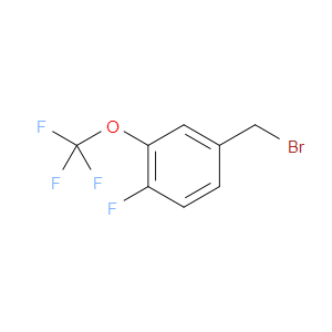 4-FLUORO-3-(TRIFLUOROMETHOXY)BENZYL BROMIDE