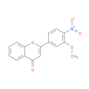 2-(3-METHOXY-4-NITROPHENYL)-4H-CHROMEN-4-ONE - Click Image to Close