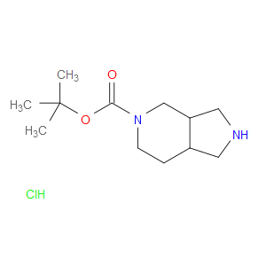 TERT-BUTYL HEXAHYDRO-1H-PYRROLO[3,4-C]PYRIDINE-5(6H)-CARBOXYLATE HYDROCHLORIDE
