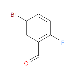 5-BROMO-2-FLUOROBENZALDEHYDE - Click Image to Close