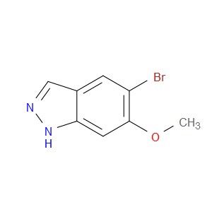 5-BROMO-6-METHOXY-1H-INDAZOLE - Click Image to Close