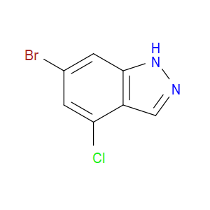 6-BROMO-4-CHLORO-1H-INDAZOLE