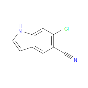 6-CHLOROINDOLE-5-CARBONITRILE