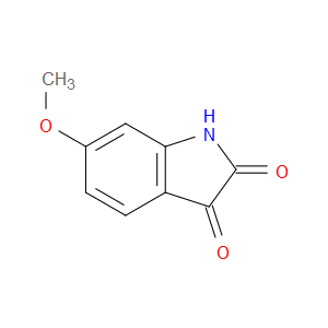 6-METHOXYINDOLINE-2,3-DIONE - Click Image to Close