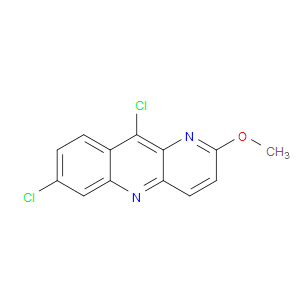 7,10-DICHLORO-2-METHOXYBENZO[B]-1,5-NAPHTHYRIDINE