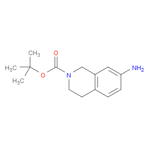 TERT-BUTYL 7-AMINO-3,4-DIHYDROISOQUINOLINE-2(1H)-CARBOXYLATE - Click Image to Close