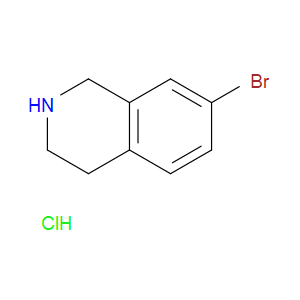 7-BROMO-1,2,3,4-TETRAHYDROISOQUINOLINE HYDROCHLORIDE - Click Image to Close
