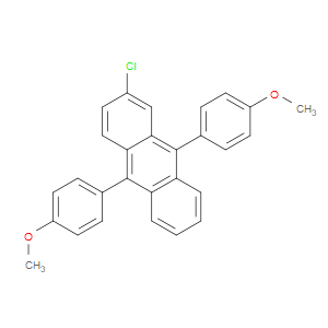 9,10-BIS(4-METHOXYPHENYL)-2-CHLOROANTHRACENE