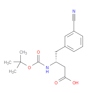 BOC-(R)-3-AMINO-4-(3-CYANO-PHENYL)-BUTYRIC ACID