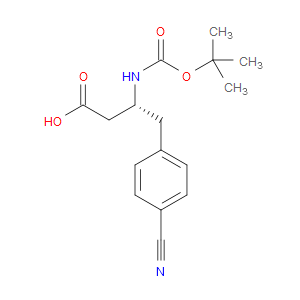 BOC-(R)-3-AMINO-4-(4-CYANO-PHENYL)-BUTYRIC ACID