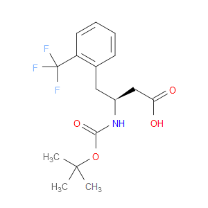 BOC-(S)-3-AMINO-4-(2-TRIFLUOROMETHYL-PHENYL)-BUTYRIC ACID - Click Image to Close