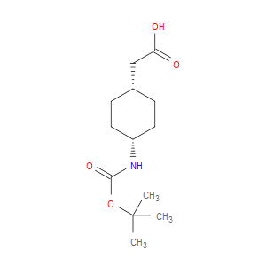 2-(CIS-4-((TERT-BUTOXYCARBONYL)AMINO)CYCLOHEXYL)ACETIC ACID