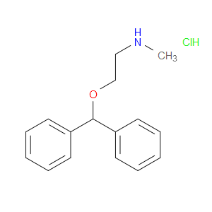 2-(BENZHYDRYLOXY)-N-METHYLETHANAMINE HYDROCHLORIDE - Click Image to Close