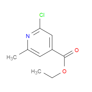 ETHYL 2-CHLORO-6-METHYLPYRIDINE-4-CARBOXYLATE