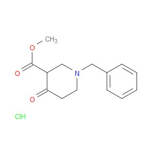 METHYL 1-BENZYL-4-OXOPIPERIDINE-3-CARBOXYLATE HYDROCHLORIDE
