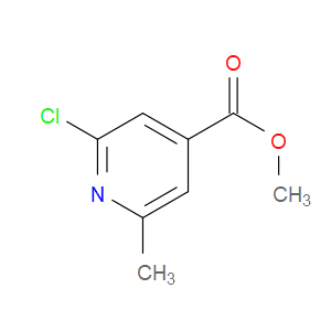 METHYL 2-CHLORO-6-METHYLPYRIDINE-4-CARBOXYLATE - Click Image to Close