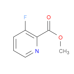 METHYL 3-FLUOROPYRIDINE-2-CARBOXYLATE - Click Image to Close