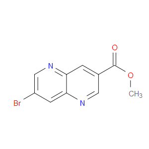 METHYL 7-BROMO-1,5-NAPHTHYRIDINE-3-CARBOXYLATE