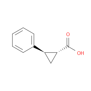 TRANS-2-PHENYL-1-CYCLOPROPANECARBOXYLIC ACID - Click Image to Close