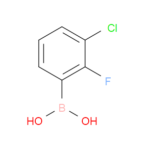 3-CHLORO-2-FLUOROPHENYLBORONIC ACID - Click Image to Close