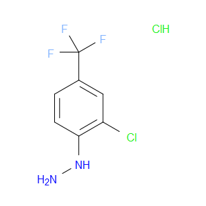 (2-CHLORO-4-(TRIFLUOROMETHYL)PHENYL)HYDRAZINE HYDROCHLORIDE