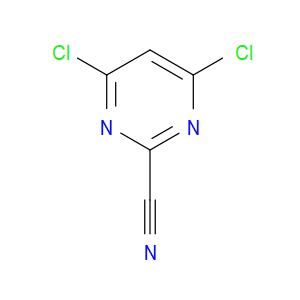 4,6-DICHLOROPYRIMIDINE-2-CARBONITRILE