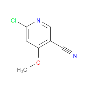 6-CHLORO-4-METHOXYNICOTINONITRILE - Click Image to Close