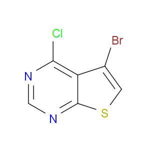 5-BROMO-4-CHLOROTHIENO[2,3-D]PYRIMIDINE